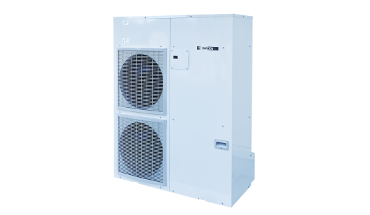 屋外型ノンフロン冷凍機のイメージです