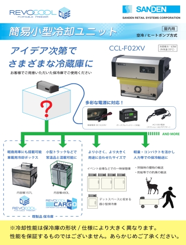 REVOCOOL 簡易小型冷却ユニット
